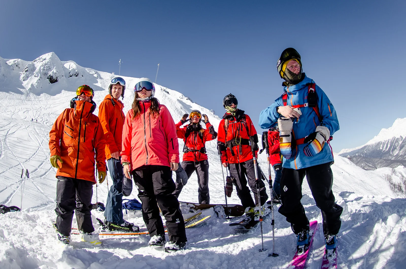 Фрирайд в Красной Поляне